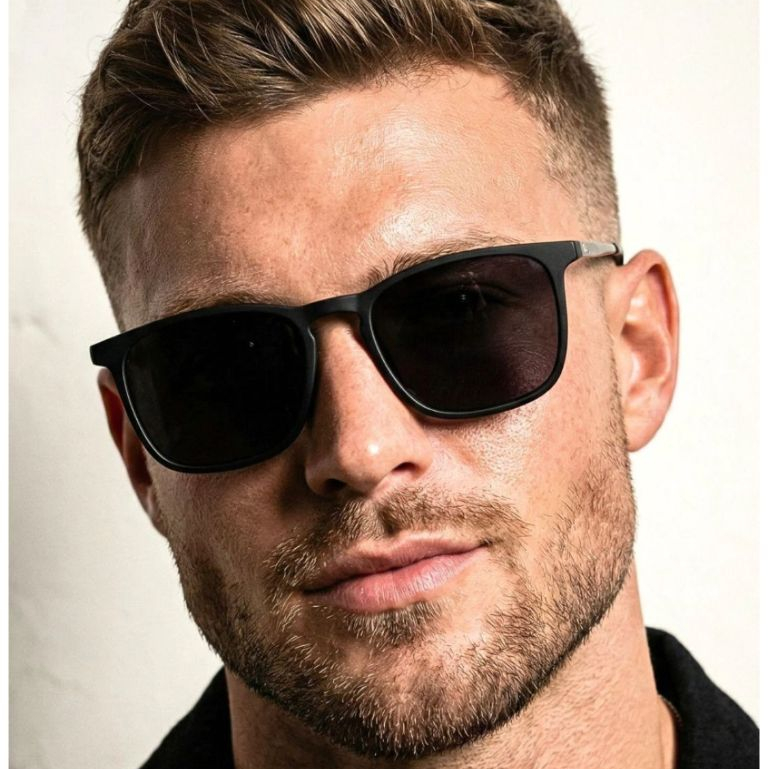 Óculos de Sol Madrid Feminino Quadrado Premium Blogueira Clássico uv400