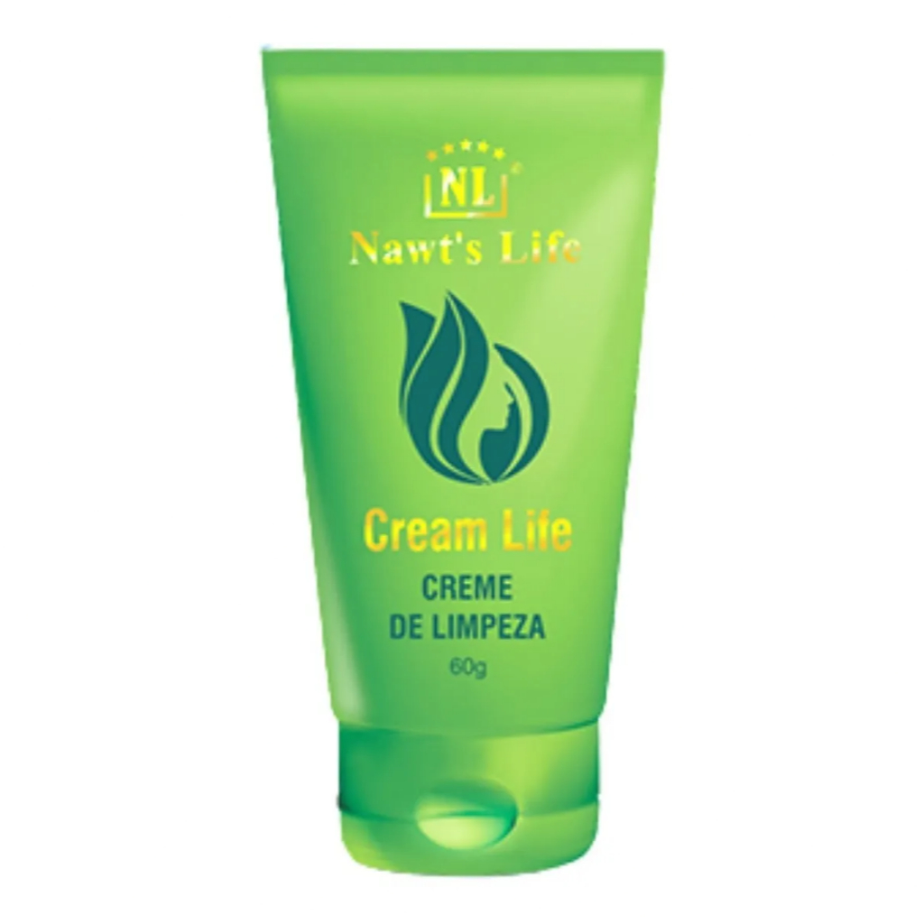 Nawt's Life rejuvenescimento facial Clean Life creme de limpeza 60g