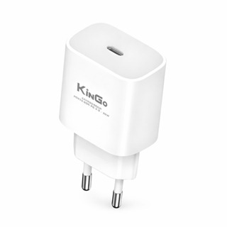 Fonte Carregador Celular Turbo 20W USB-C Branco Kingo em Oferta na Shopee
