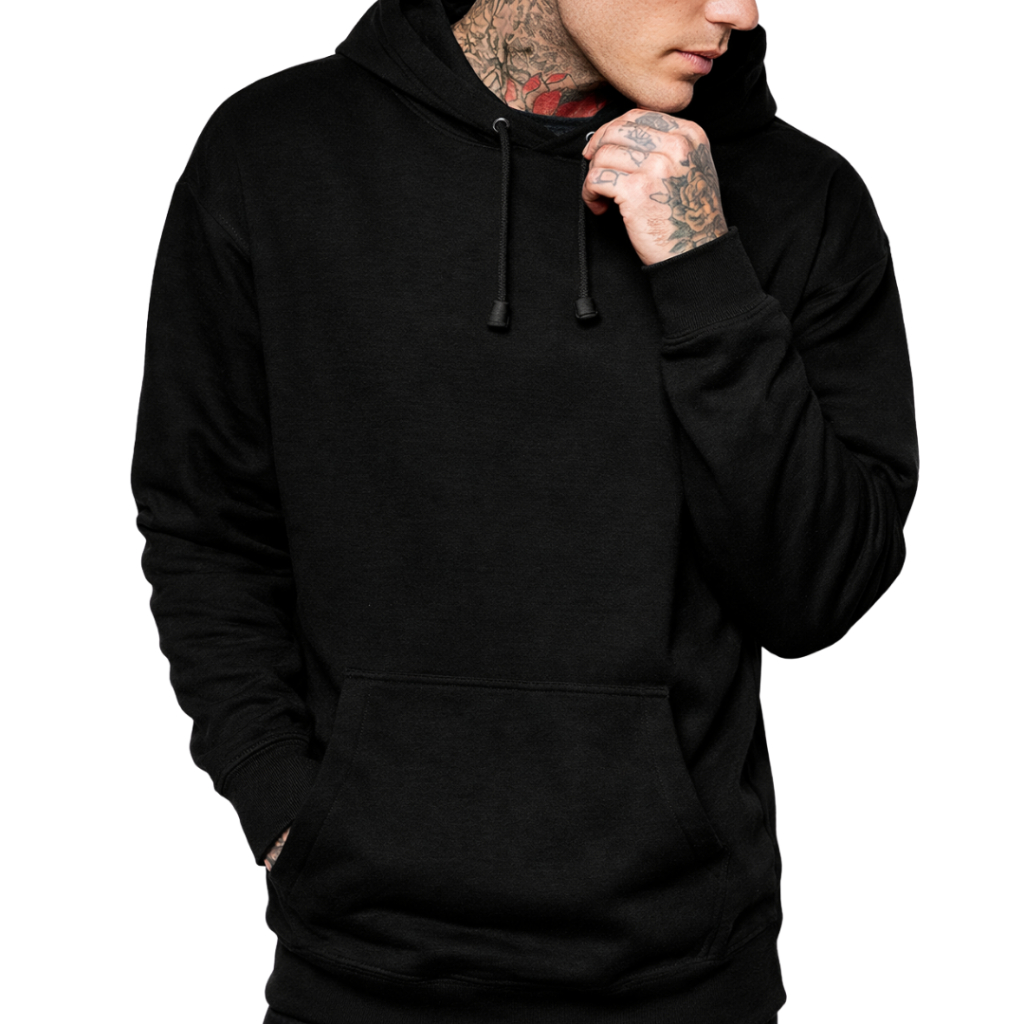 Moletom Liso Premium Básico Blusa De Frio Casaco Flanelado Masculino Feminino Canguru Capuz e Bolso