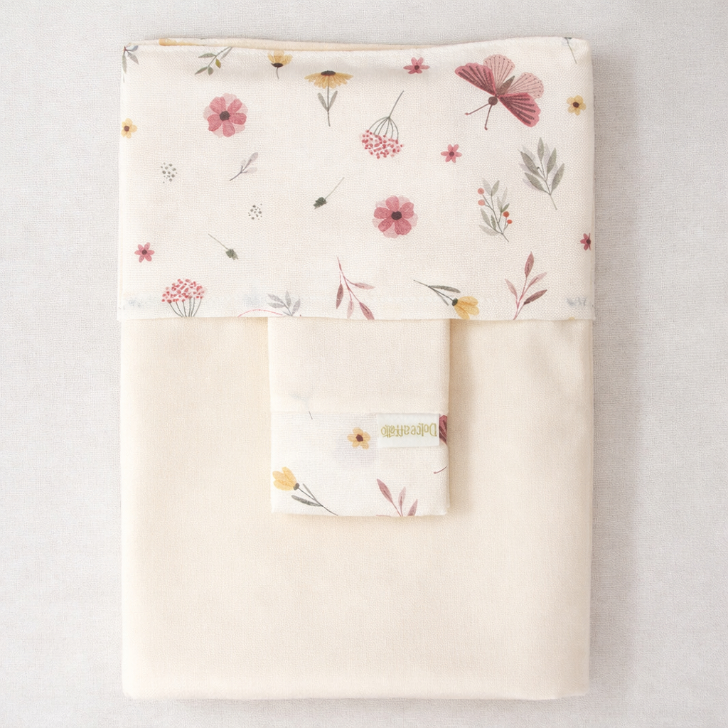 Lençol de Berço com Elástico Americano Jogo 3 Peças 100% Algodão Menina Menino Várias  Estampadas