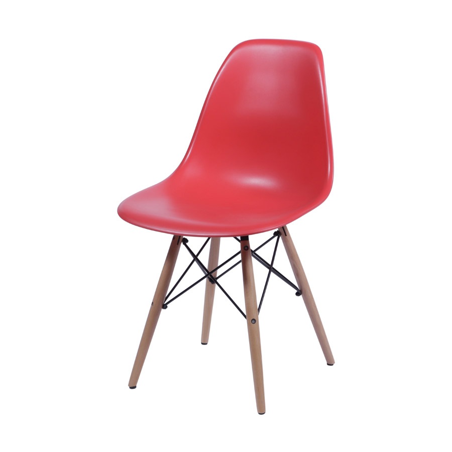 Cadeira De Jantar Charles Eames Design Eiffel Dkr Polipropileno Cadeiras Design Moderno!