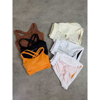 Conjunto Fitness Poliamida Premium Top E Short Duplo Tactel Zero Transparência em Oferta na Shopee