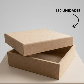 Caixa MDF 15x15x5 Kit 150 Peças Lembrancinha Casamento Padrinhos Festa em Oferta na Shopee