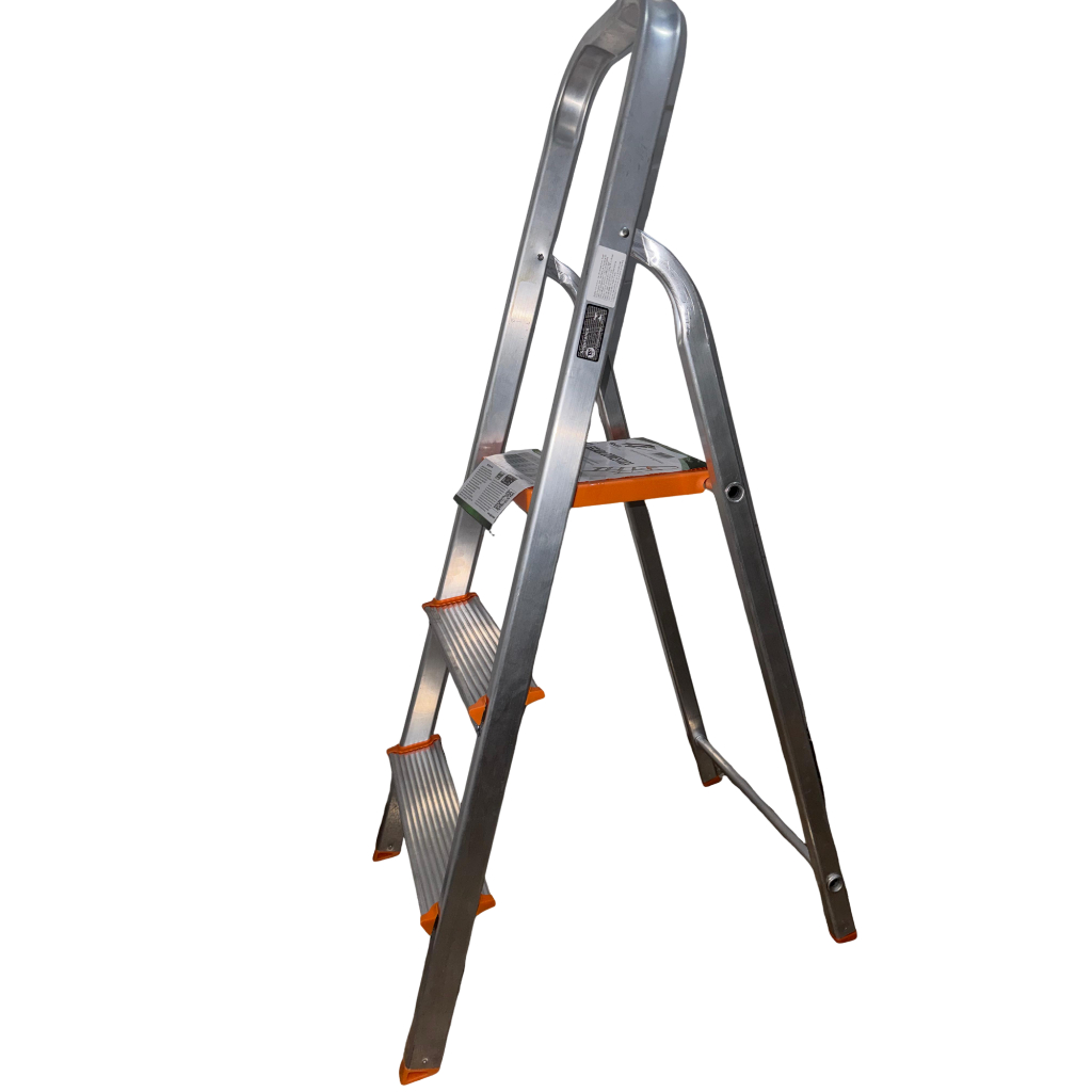 Escada De Alumínio 3 Degraus Residencial - Eds003 Agata