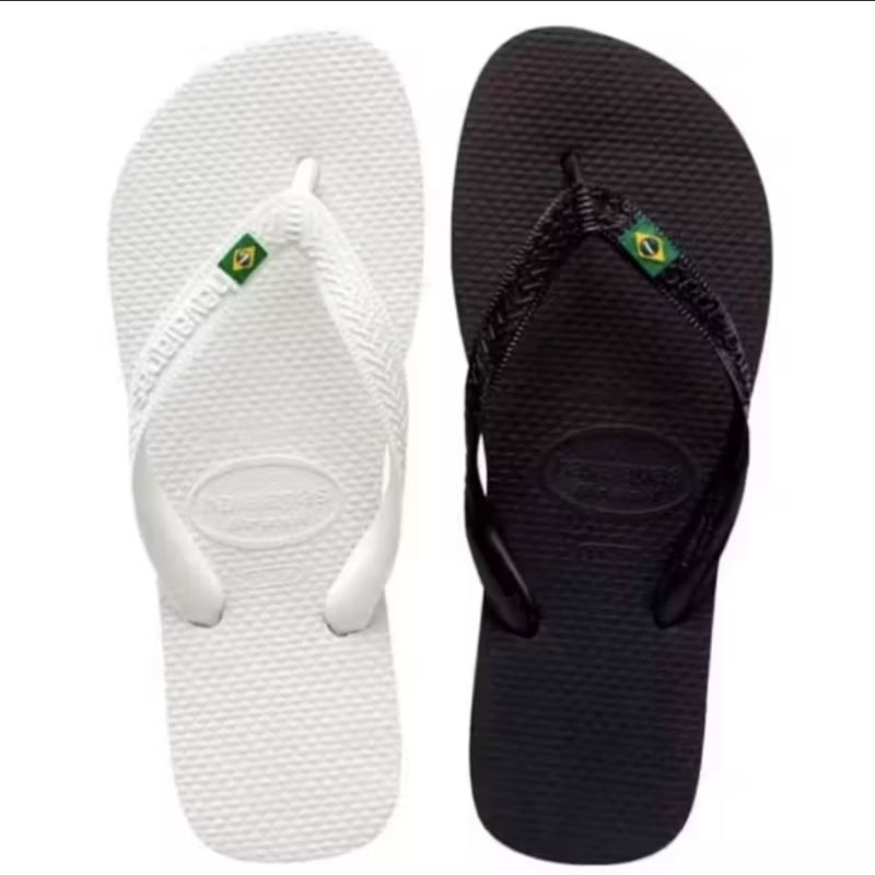 Chinelo Havaianas Banderinha do Brasil Unissex com Solado Antiderrapante