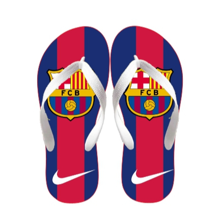 Chinelo Barcelona F.C Adulto e Infantil