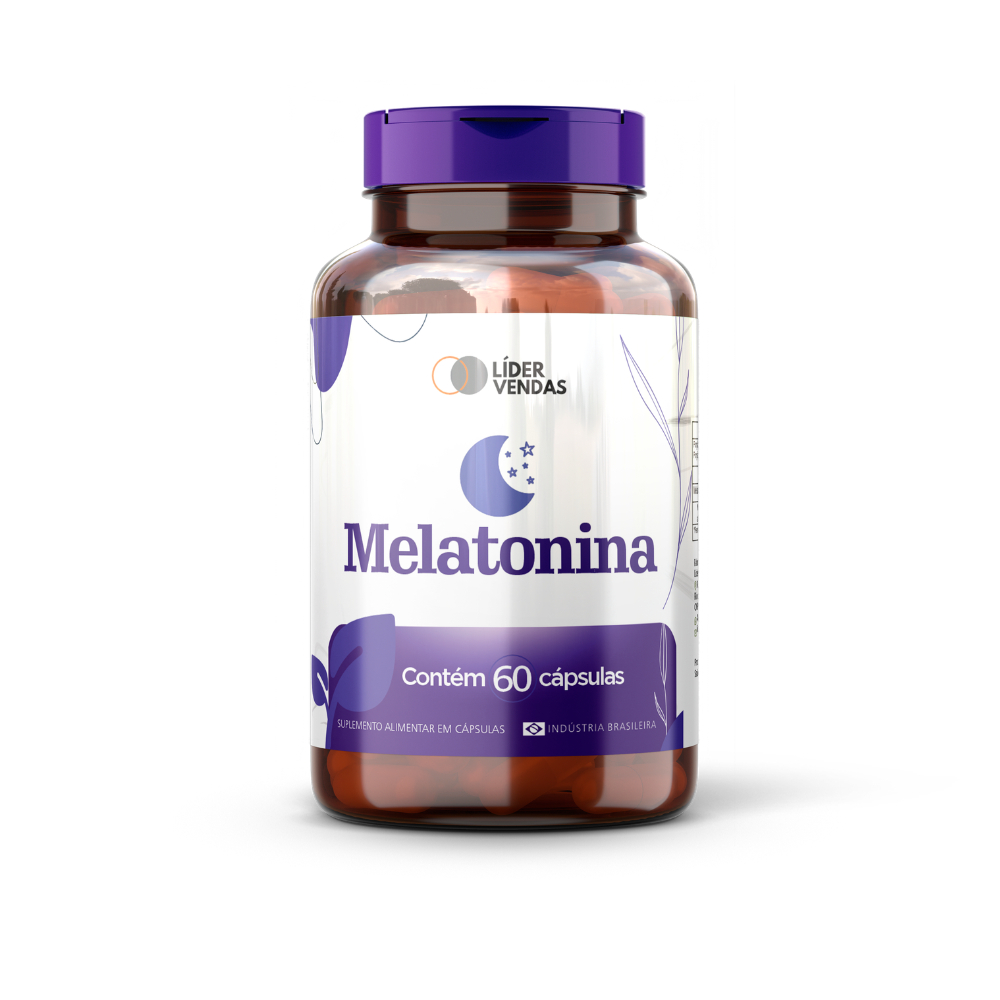 Melatonina 500mg 60 Caps Sono Profundo E Ciclo Circadiano 😴💤✨