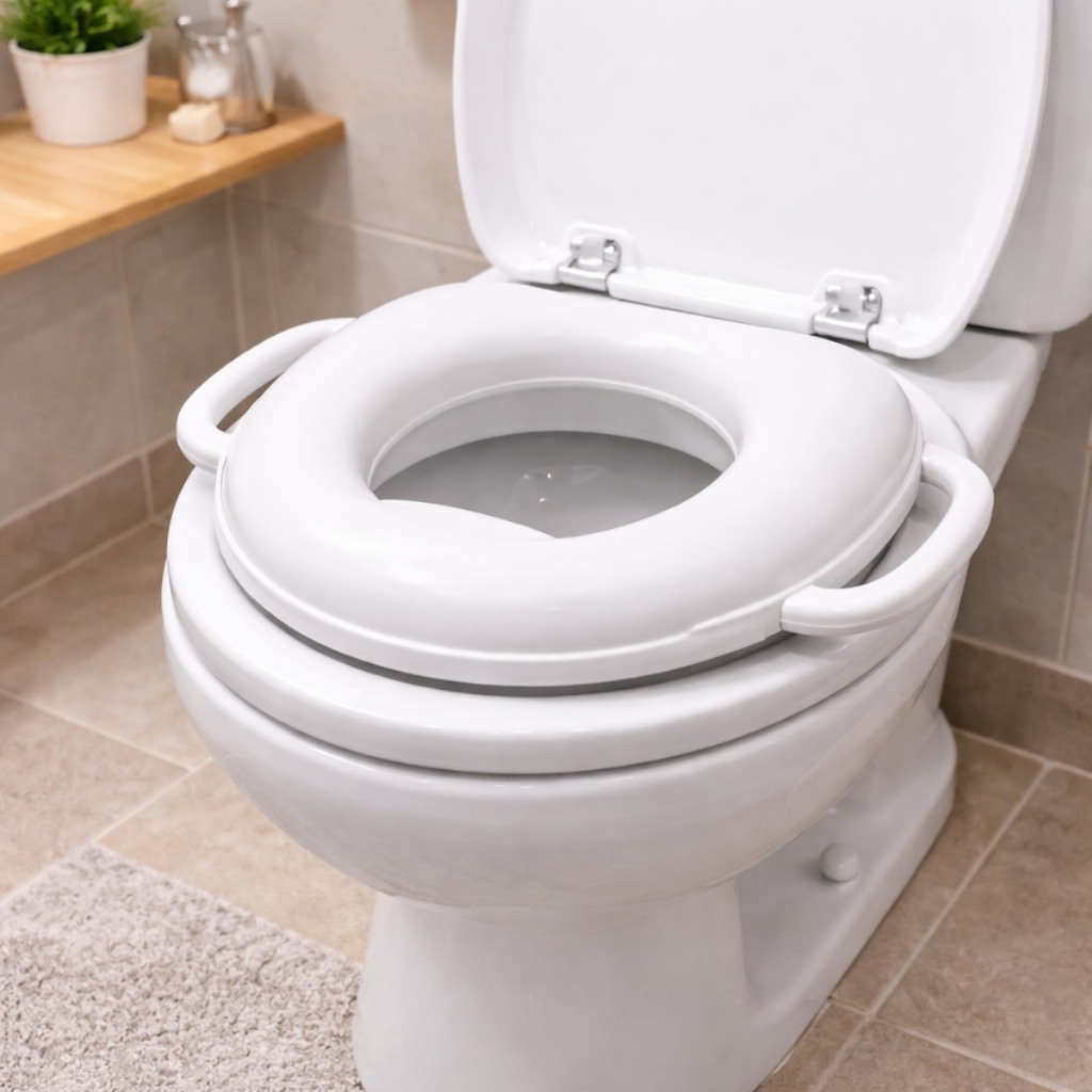 Redutor Assento Vaso Sanitario Infantil Troninho Acolchoado Treinamento Para Bebe