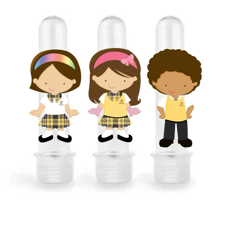 Aplique Tag 8cm Carrossel Novela para Tubete Personalizado para Festa Infantil Aniversário