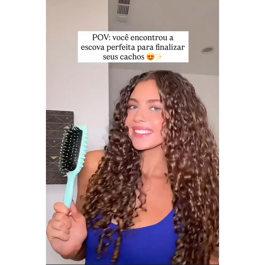 Escova De Estilo Bounce Curl Define De Cachos Pronta Entrega