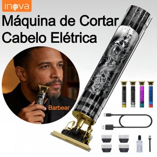Inova Máquina de Cortar Cabelo Elétrica— Com lâminas afiadas e precisas, Barba e contornos em Oferta na Shopee