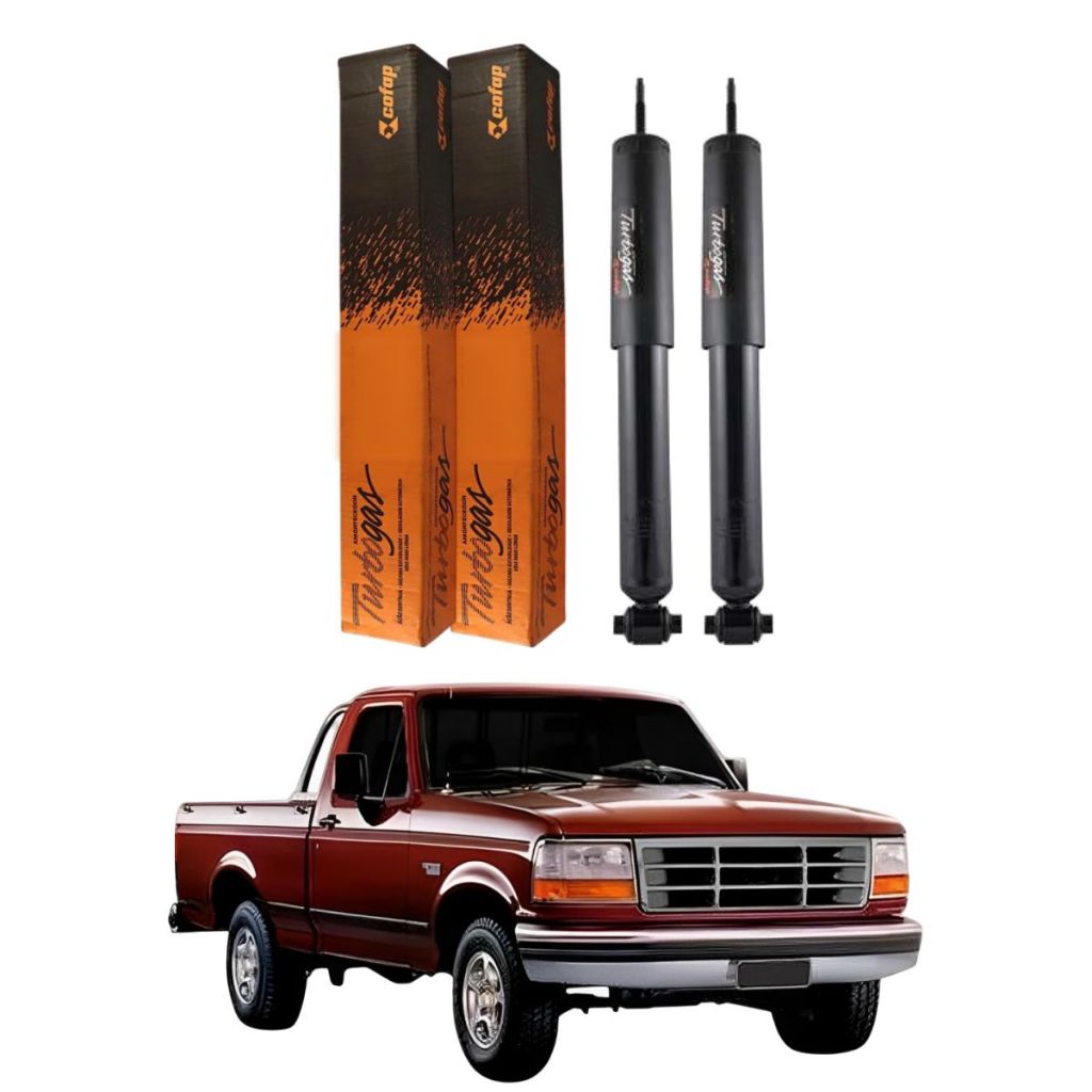 PAR AMORTECEDOR TRASEIRO F1000 4X2 93 A 98 COFAP