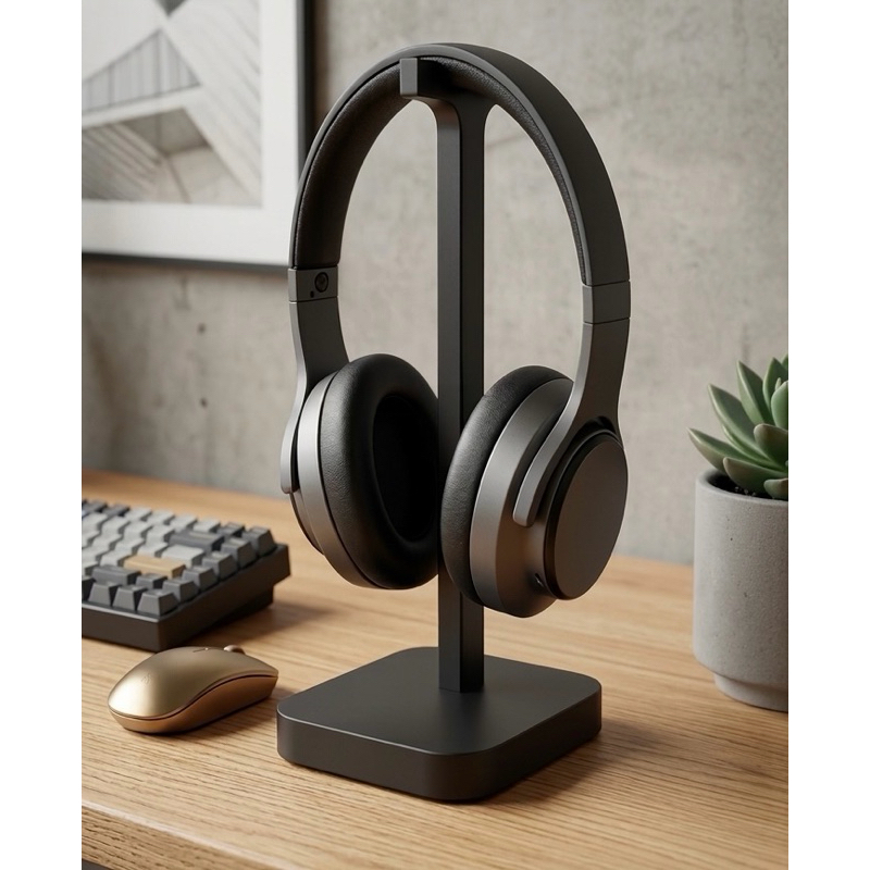 Suporte de Mesa Headset Moderno e Compacto Gamer CORES