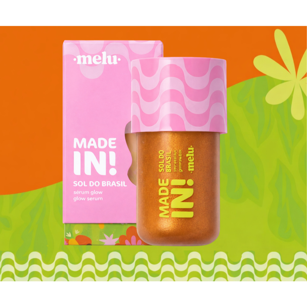Sérum Glow Sol do Brasil Melu Made In Ruby Rose bronze drops