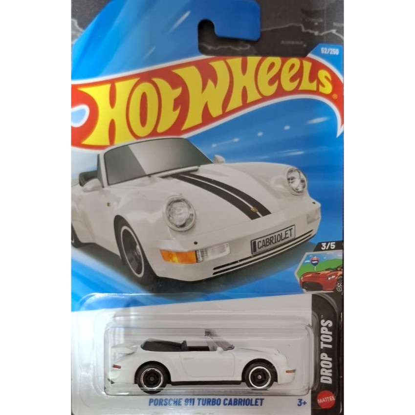 Hot Wheels Porsche 911 Turbo Cabriolet Lote C 2026 JJJ22