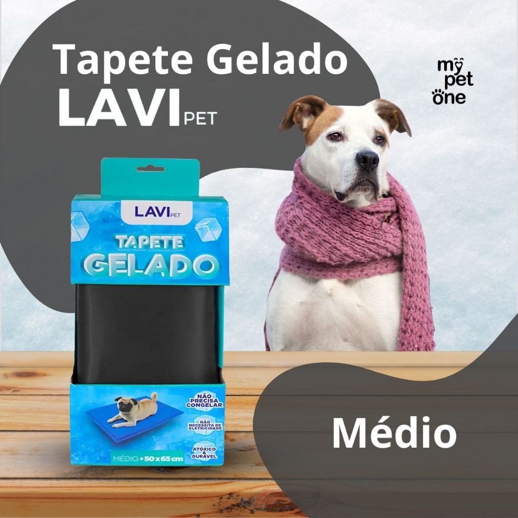 Tapete Gelado Refrescante para Cães Médio 50x65cm Lavi Pet | Anti Calor | Conforto para o Pet em Oferta na Shopee