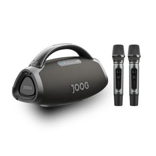 Caixa de Som Speaker One HiFi JOF01 200W com 2 Microfones e Controle Remoto JOOG em Oferta na Shopee