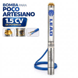 Bomba Leão Submersa Caneta Palito 1,5cv 3pol 2fios em Oferta na Shopee