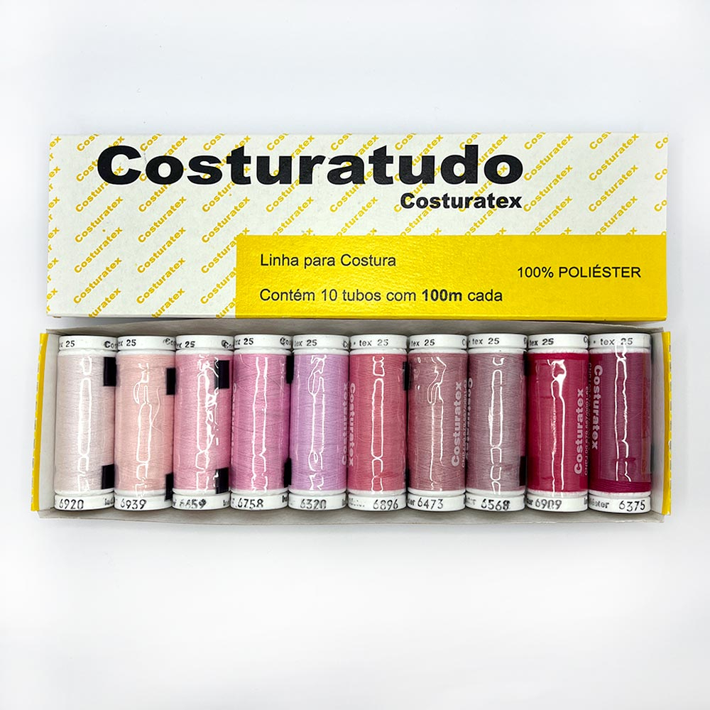 Retrós de Linha Costura Costuratex Cores Variadas em Oferta na Shopee