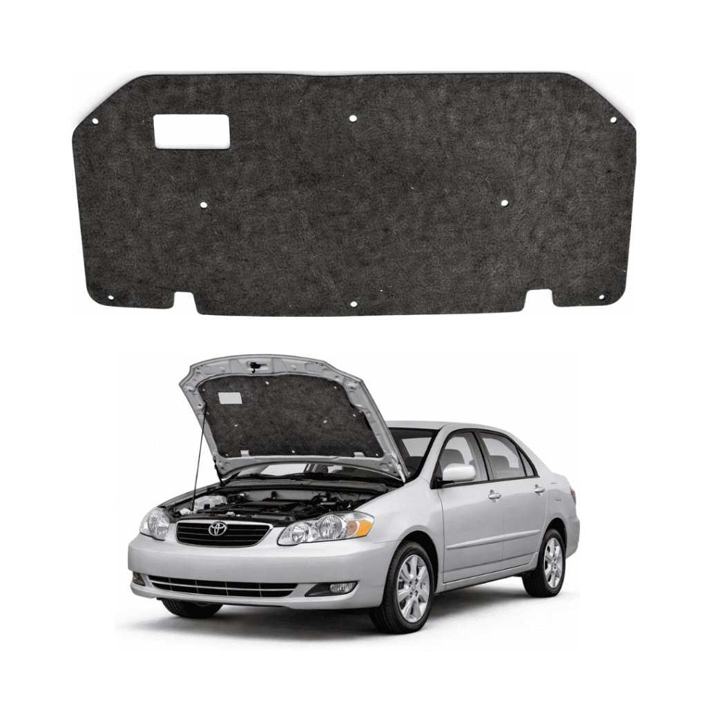 Manta Forro Capô Toyota Corolla 2003 2004 2005 2006 2007 2008 Autoadesiva Grud Capo Capu Capuz Capus