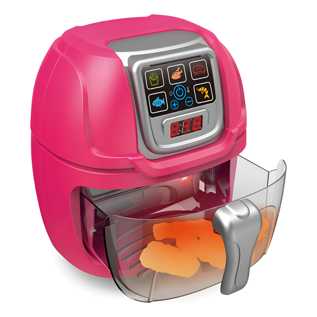 Fritadeira Elétrica Air Fryer De Brinquedo Mania De Casa DMT6833 - Dm Toys