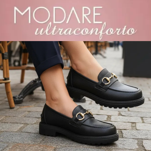 Sapato Mocassim Modare Feminino Macio Tratorado Antiderrapante Oxford Classico Social Casual