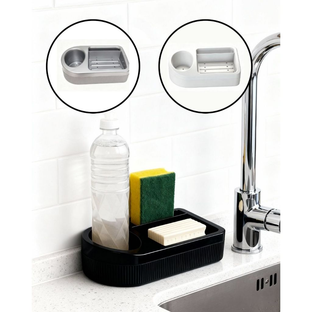 Organizador Pia Porta Detergente Sabão Esponja em Oferta na Shopee