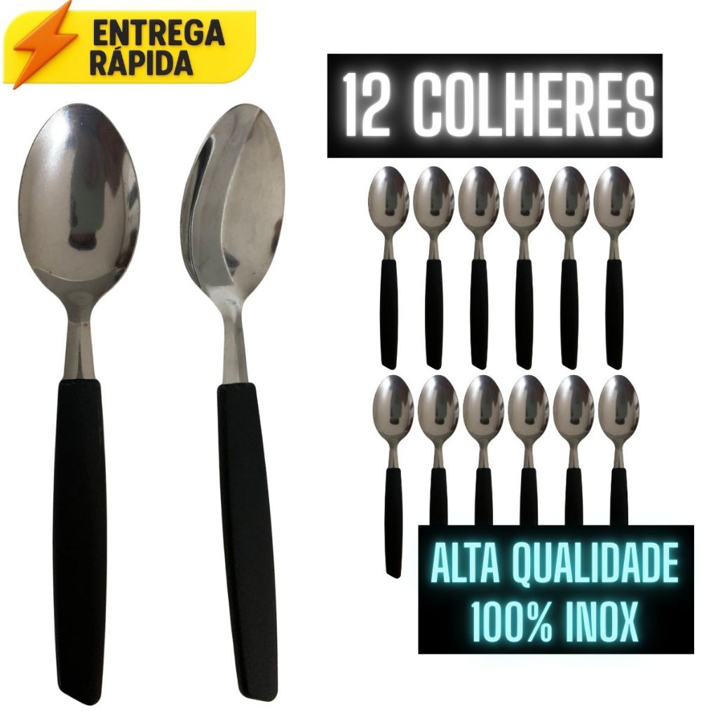 Colheres de SOPA - Talheres de INOX  - Utensílios para cozinha