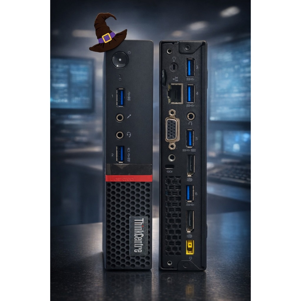 Mini PC Lenovo ThinkCentre M900 Tiny - 8GB RAM | Intel pentiun G2020 | Compacto e Econômico