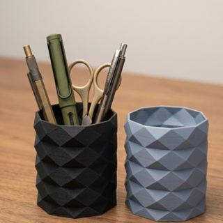 Porta Caneta Organizador de Mesa Preto Redondo Escritório Escolar Home Office em Oferta na Shopee