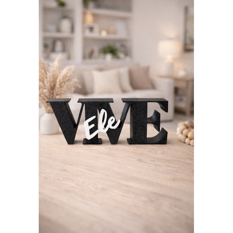 Decoração Cristã “Ele Vive” – Enfeite Decorativo de Mesa Religioso | Presente Cristão para Casa e Escritório