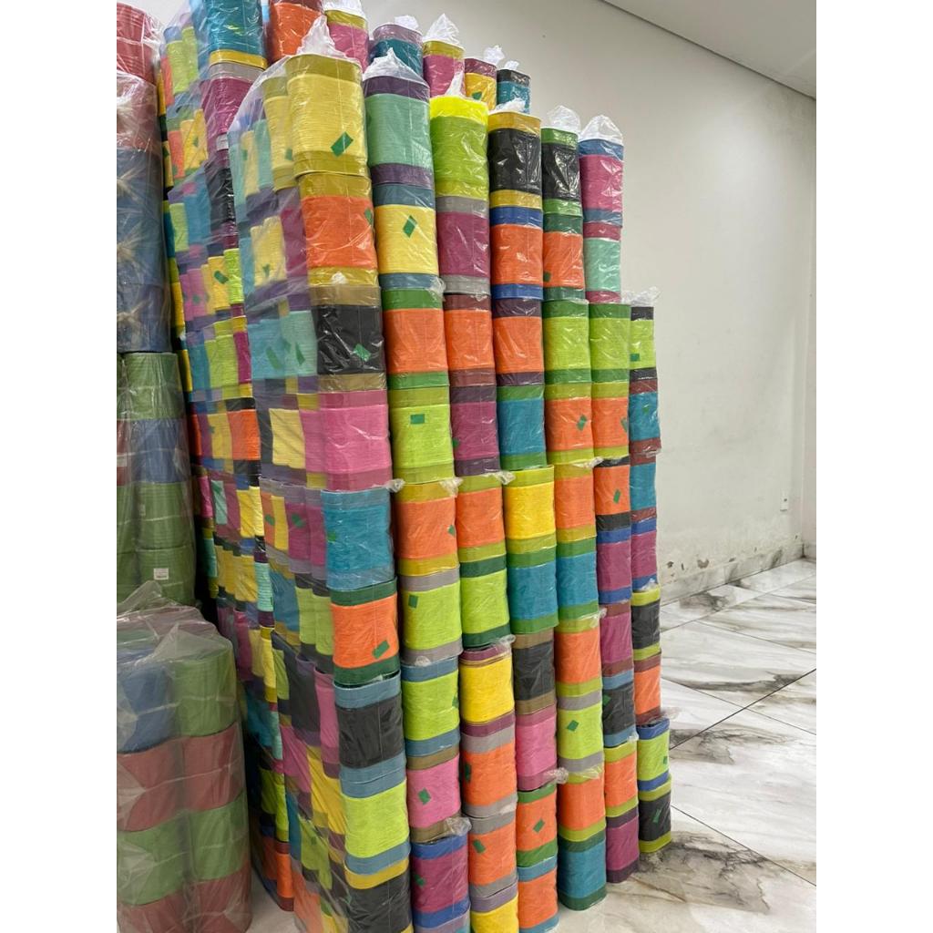 Linha Vera Cruz 500J  já Enrolada no Pote -Pacote c/ 10 Unidades  Linha- Pipa- Papagaio- Raia- Flechinha