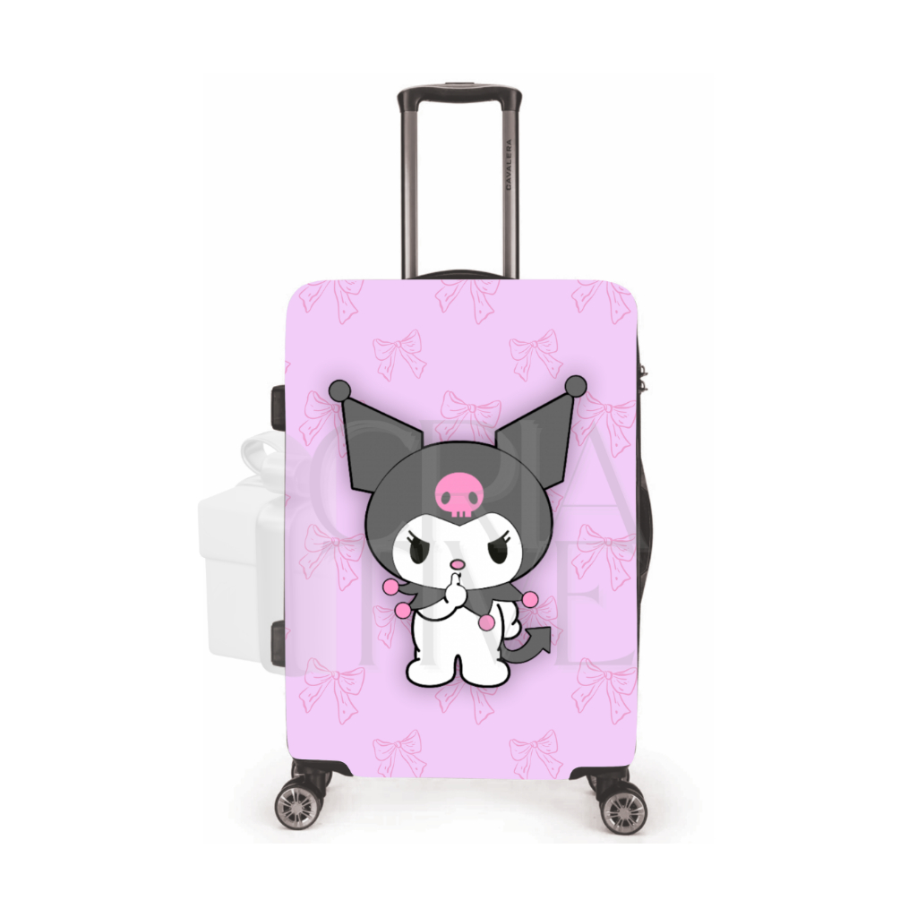Capa Protetora De Mala Infantil Personagens Kuromi My Melody