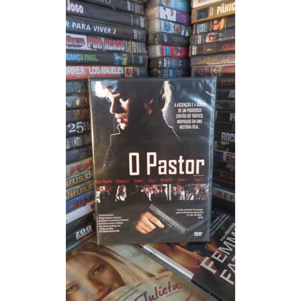 O Pastor Peter Paul Dvd ( Lacrado)  Original Novo Lacrado chantal J. Frank L.