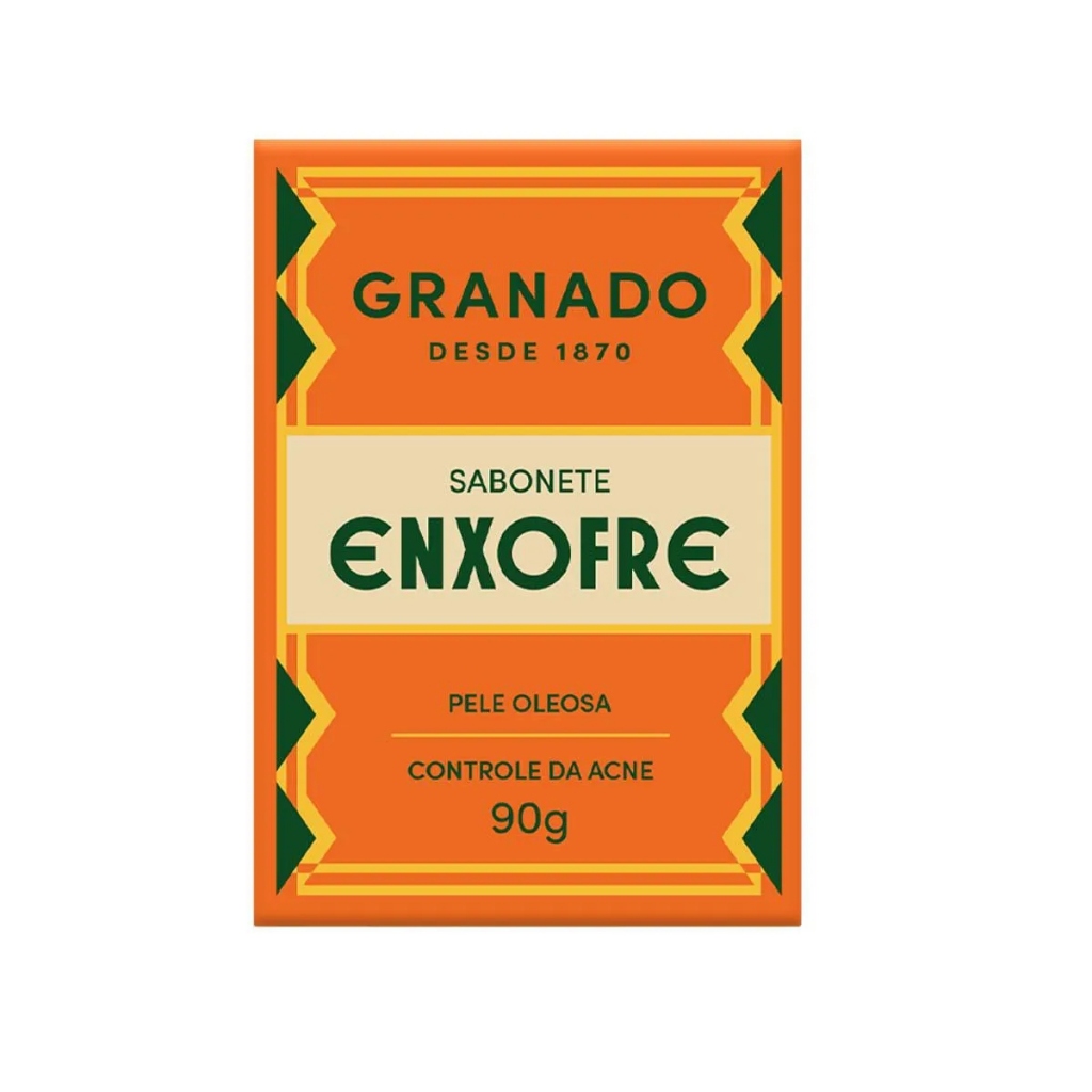 Sabonete em Barra Enxofre Antiacne Granado 90g em Oferta na Shopee