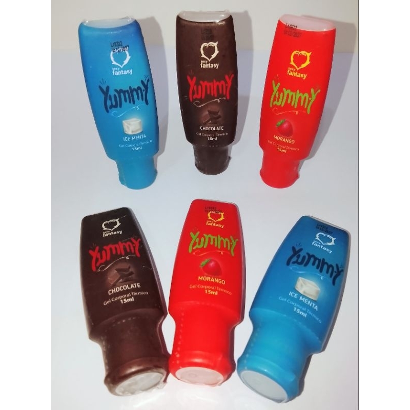 Gel Térmico Comestível Yummy 15ml  Sexy Fantasy + 🎁 BRINDE + Envio Super Discreto