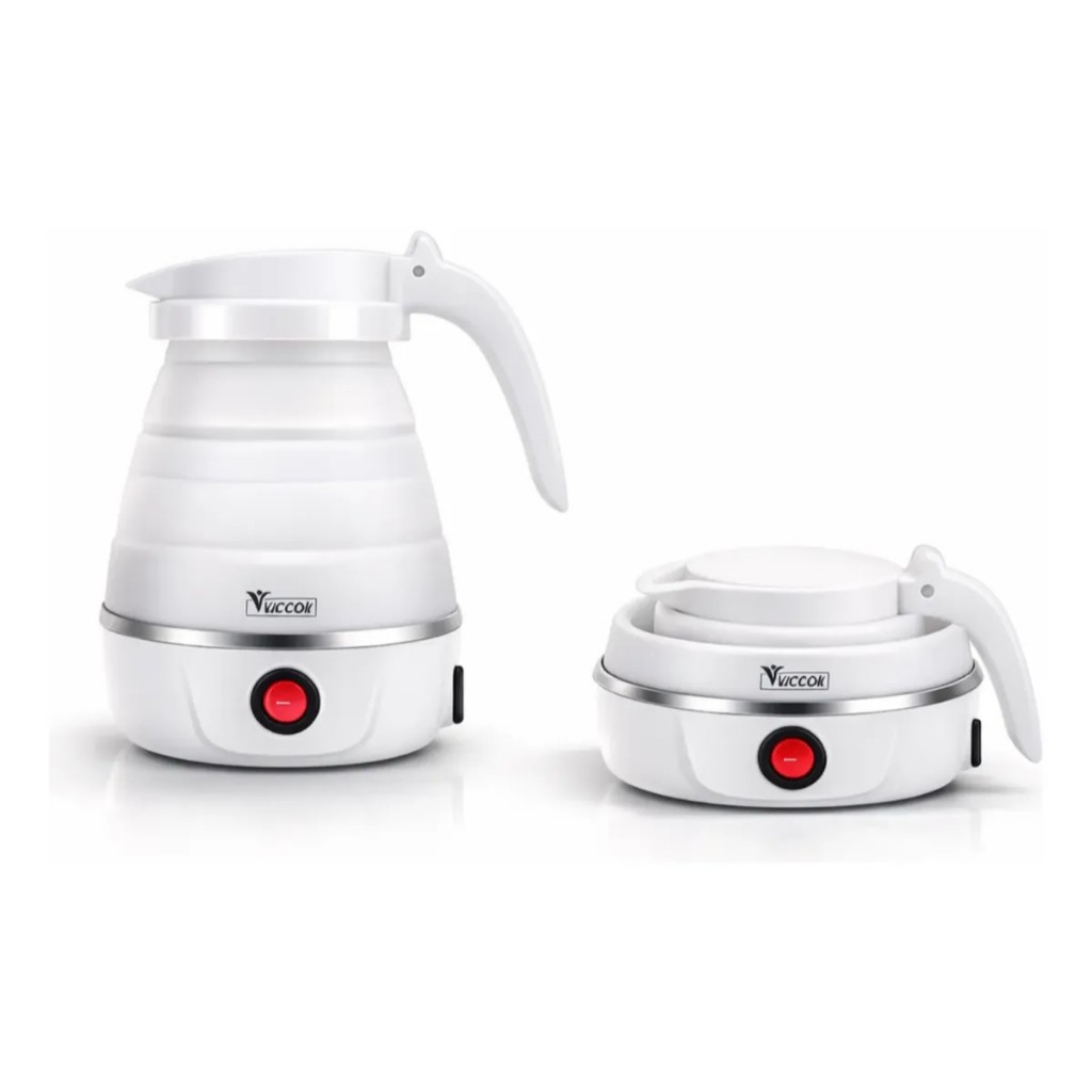 Chaleira Elétrica Dobrável Portátil – Compacta, Rápida e Perfeita para Viagens!