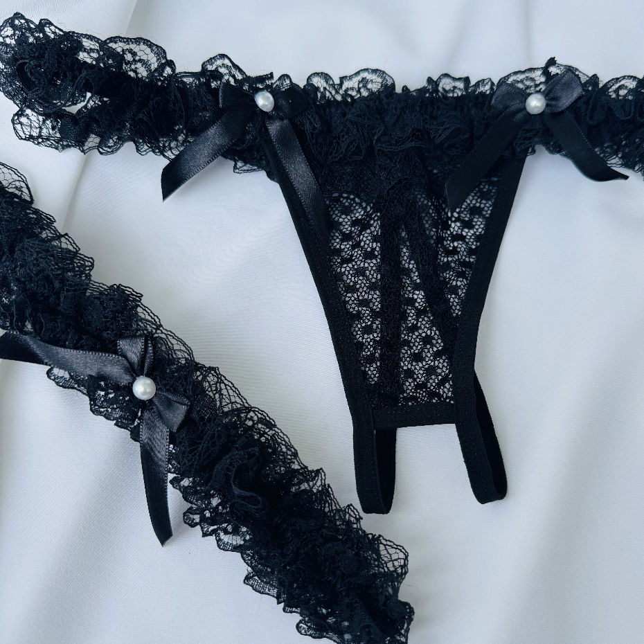 Calcinha Fio Dental Apressadinha Tanga Com Perneira Com Abertura + Persex em Oferta na Shopee