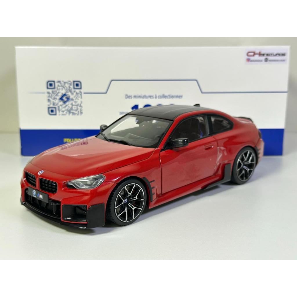 Miniatura Carrinho 1:18 Solido BMW M2 (G87) Performance Parts Vermelho