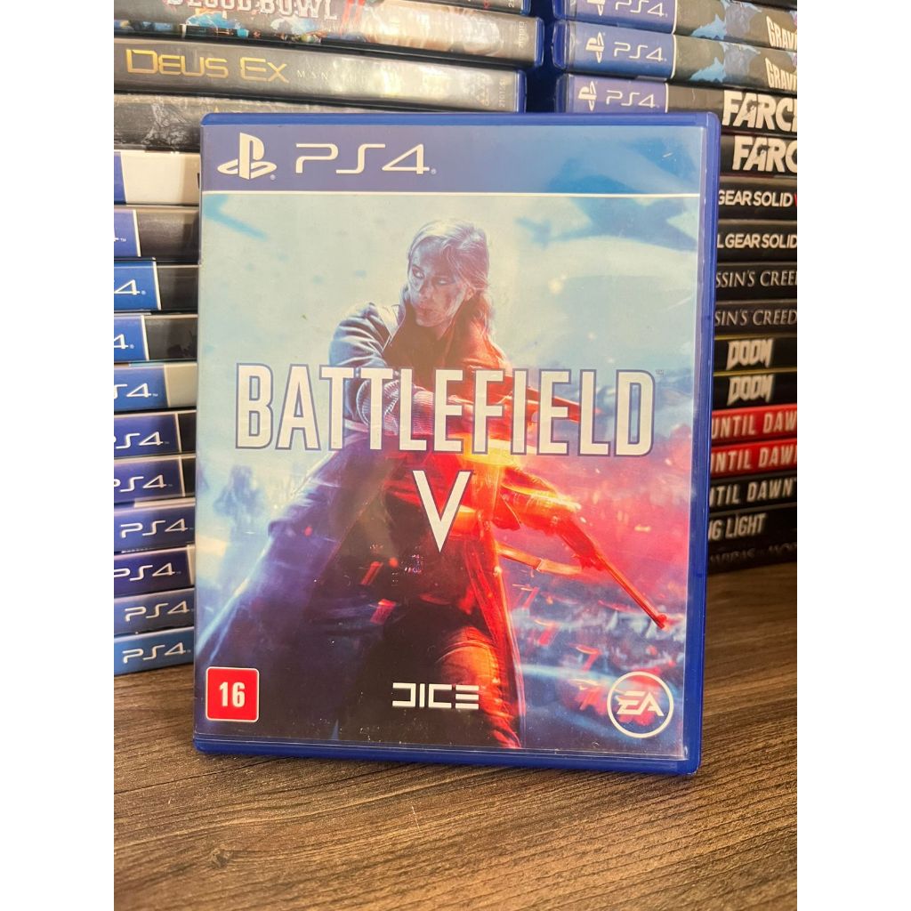 Jogo Battlefield V Playstation 4 PS4 Mídia fisica
