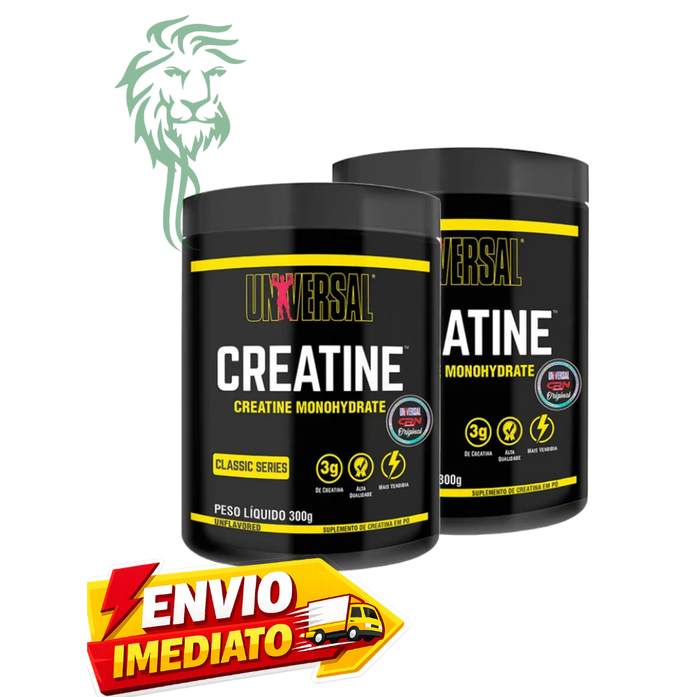 KIT 2x Creatina Monohidratada 100% Pura 200g - Universal