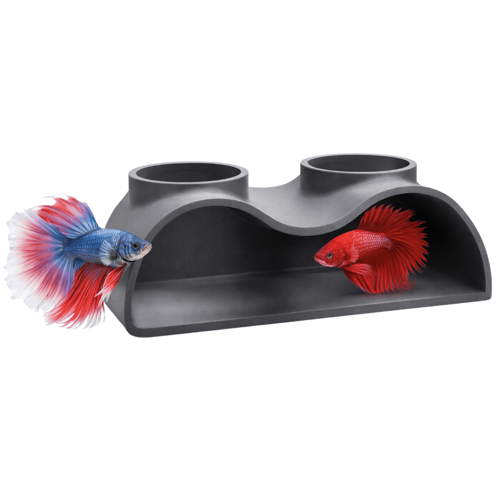 Gruta para Aquário Submersa para Betta e Camarões | Toca Esconderijo para Aquarismo Esconderijo para Peixes Betta em Oferta na Shopee