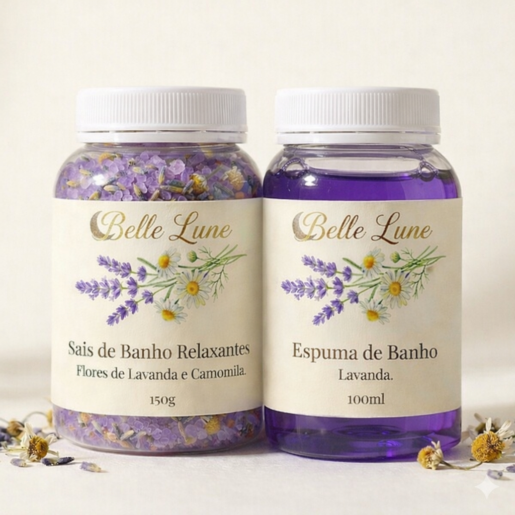 Kit Sais de Banho com Espuma para Hidromassagem – Relaxamento para Casal 💕