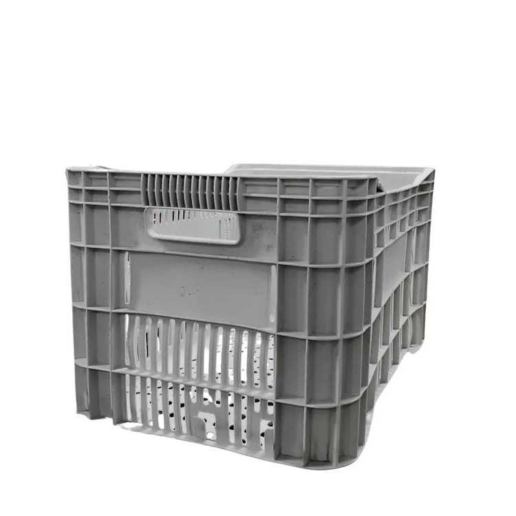 Caixa Hortifruti 48L Alta Branca Leitosa LC11 Reforçada Empilhável Plástica 55,5x36x31cm | Ganhe 1 Brinde a Cada 3