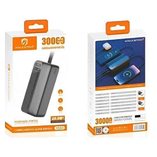 H'maston YD34  Power Bank Portátil
