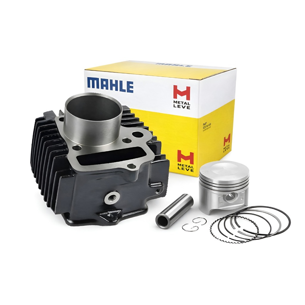 Kit Cilindro Pistao Motor Honda Biz 100 Biz100 Metal Leve em Oferta na Shopee