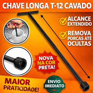 Chave T Longa para Máquina de Lavar | Alta Força e Encaixe Preciso | Não Espana | Uso Profissional