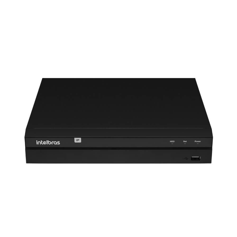 STAND ALONE DVR 08 CANAIS POE IP NVD 1408P SEM HD - INTELBRAS