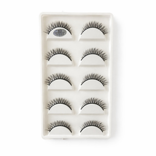 Cilios postiços 3D HD02 - CARTELA COM 05 PARES em Oferta na Shopee